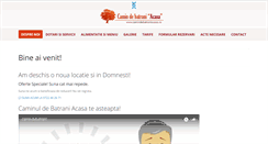 Desktop Screenshot of camindebatraniacasa.ro